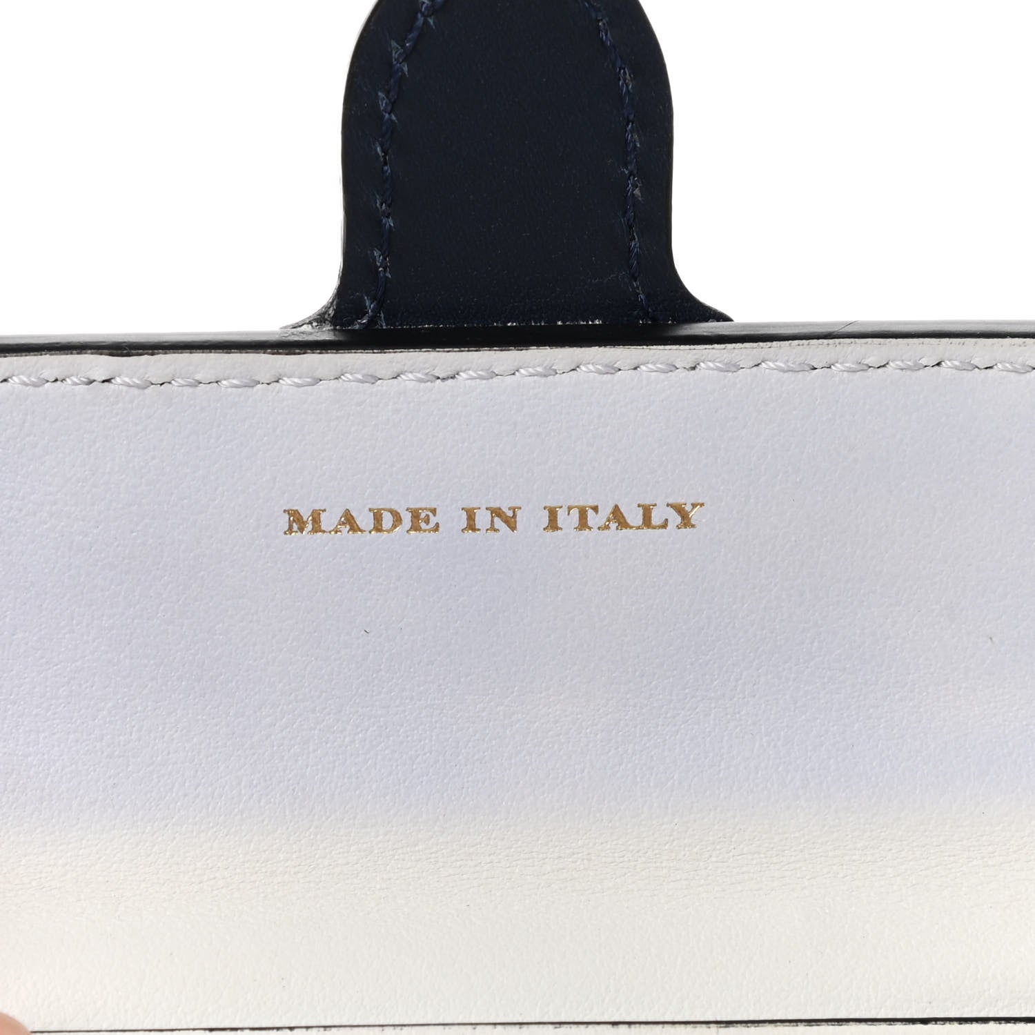 Burberry Calfskin Harlow Bifold Wallet Indigo 7 of 7