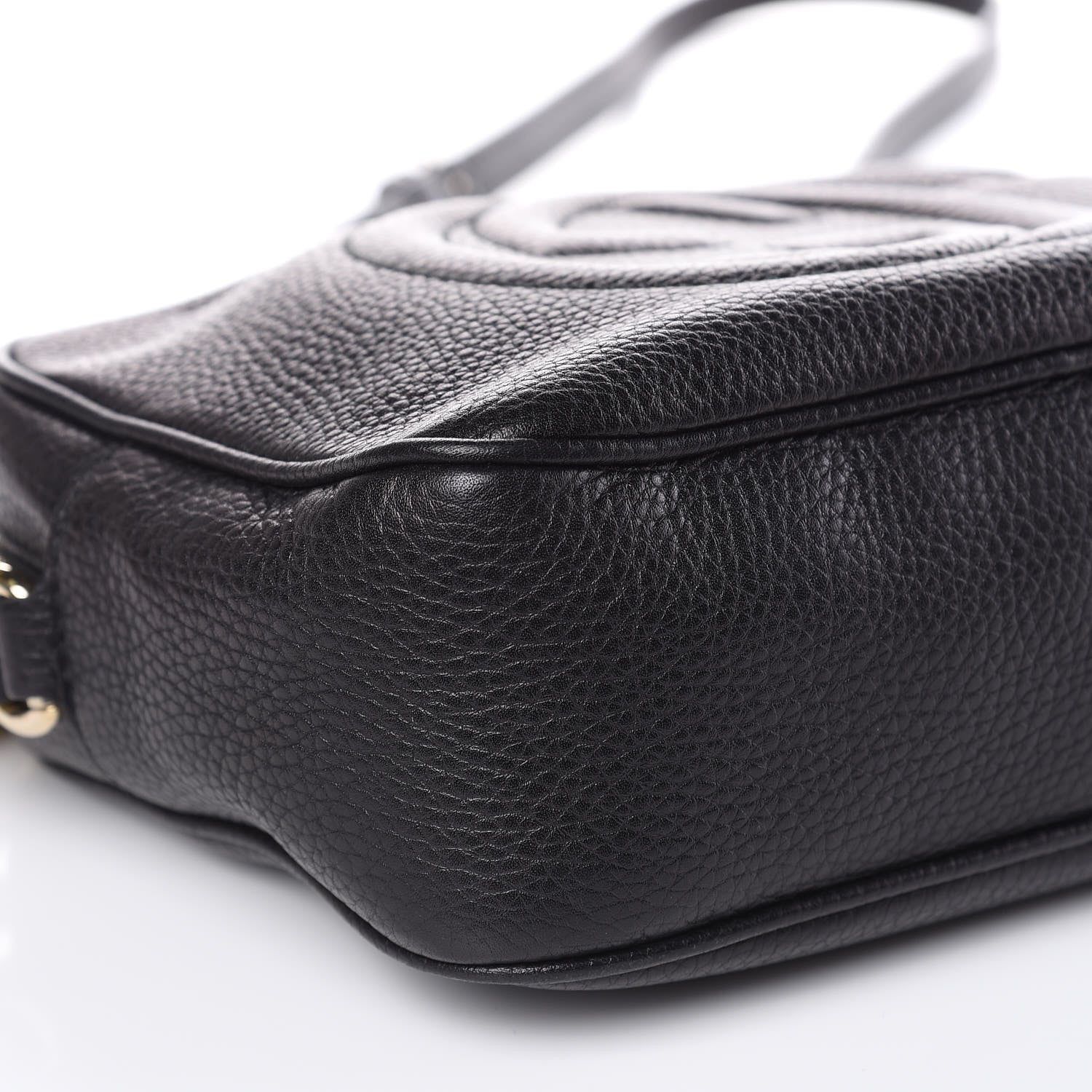 Gucci Pebbled Calfskin Small Soho Disco Bag Black 5 of 10
