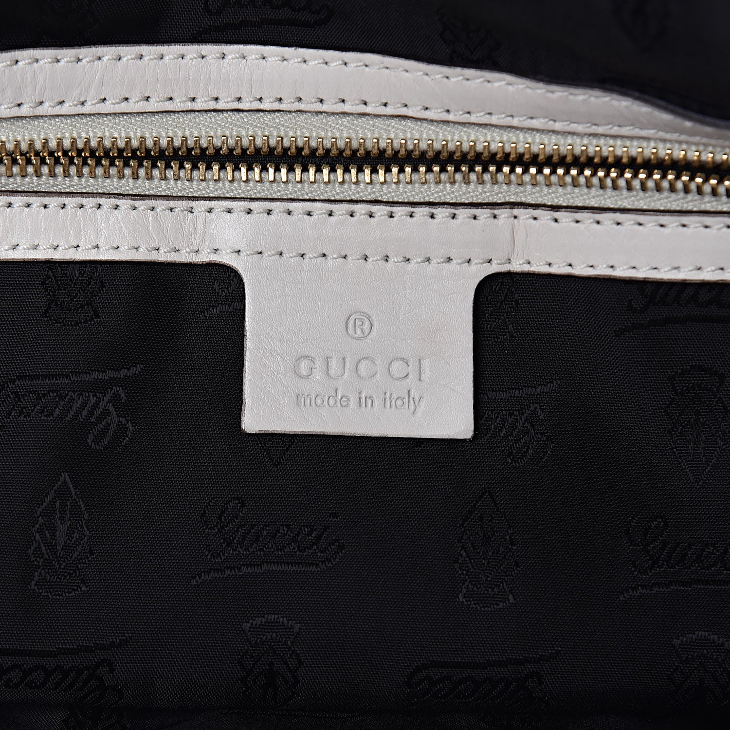Gucci Patent Large Hysteria Ivory 7 of 13