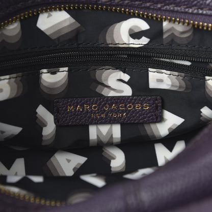 Marc Jacobs Textured Calfskin Mini Cruiser Convertible Satchel Grape 8 of 9