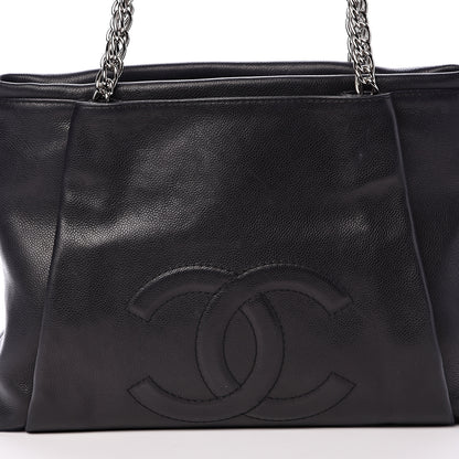 Chanel CC Shopping Tote Black 7 of 14