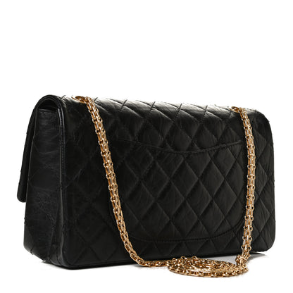 Chanel Aged Calfskin Quilted 2.55 Reissue 226 Flap Black 2 of 15