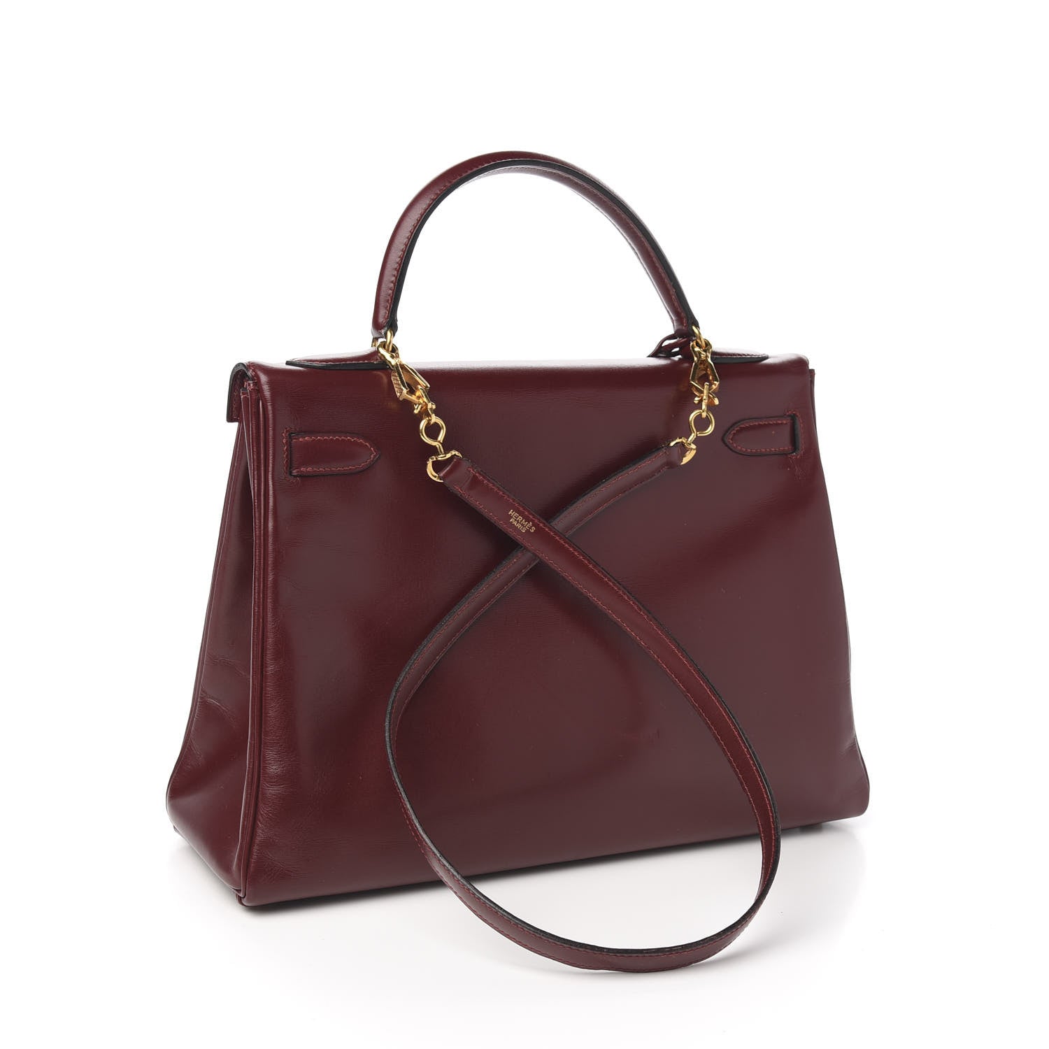 Hermes Box Kelly Retourne 32 Rouge H 2 of 14
