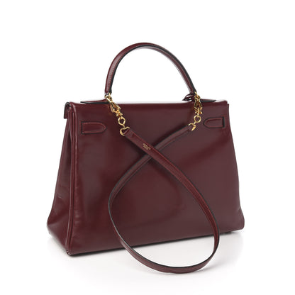 Hermes Box Kelly Retourne 32 Rouge H 2 of 14