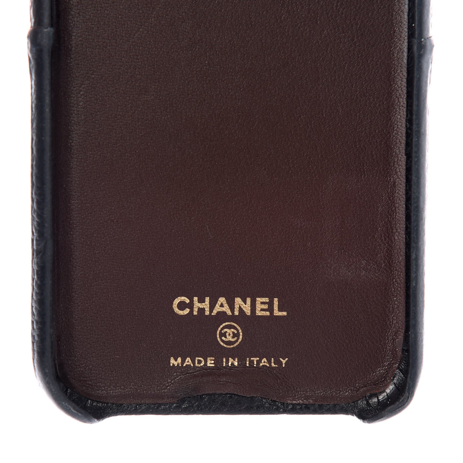 Chanel Caviar Quilted iPhone X Coco Tech Case Black 4 of 8