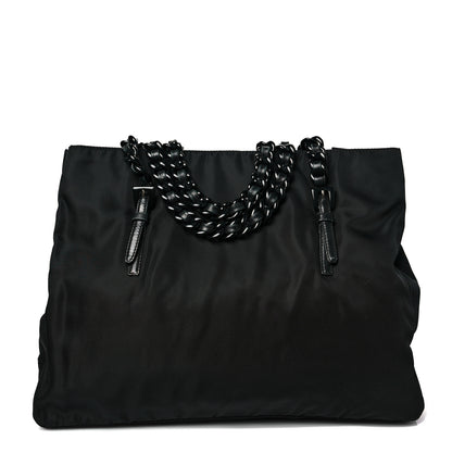 Prada Tessuto Nylon Shoulder Bag Black 1 of 7