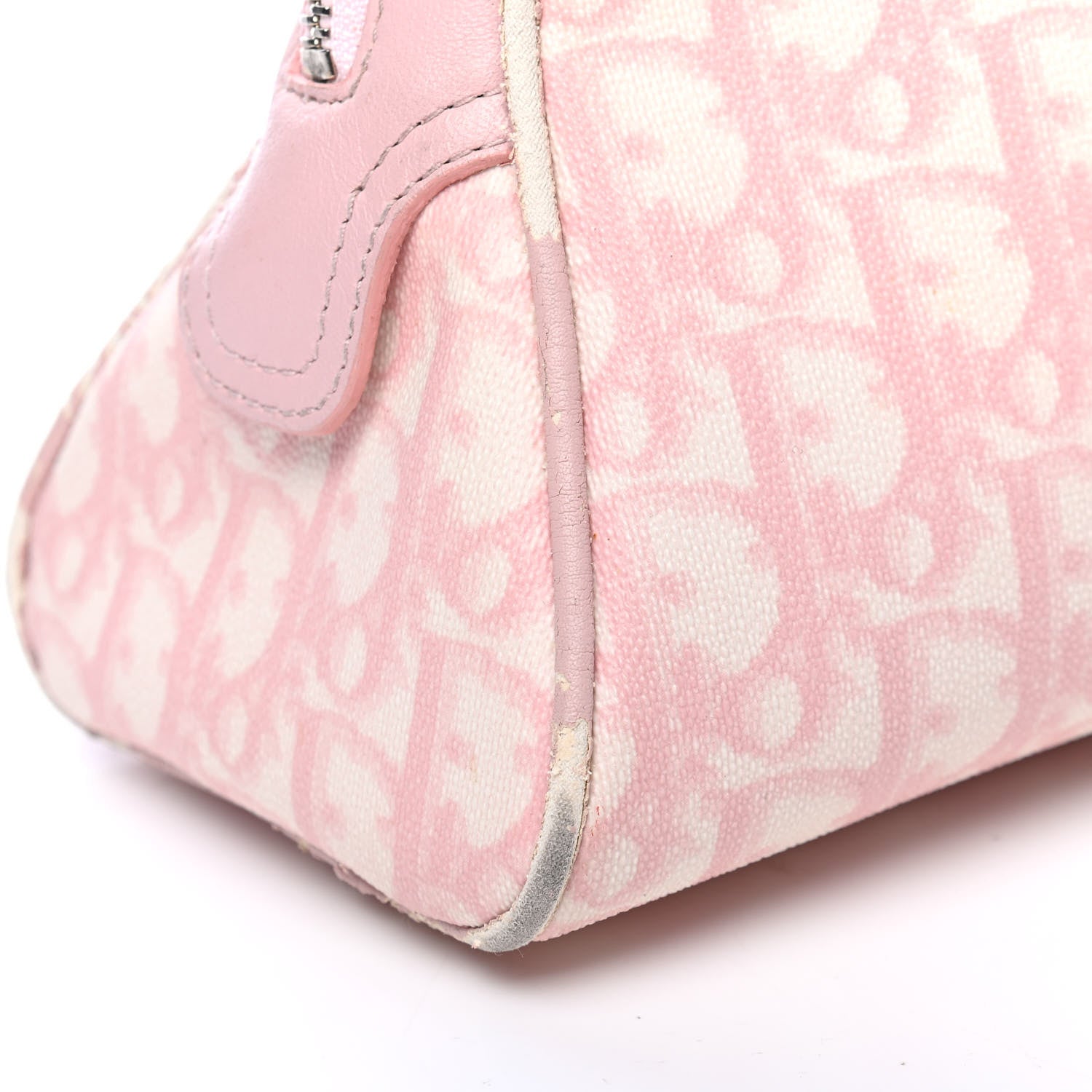 Christian Dior Monogram Romantique Shoulder Bag Pink 11 of 11