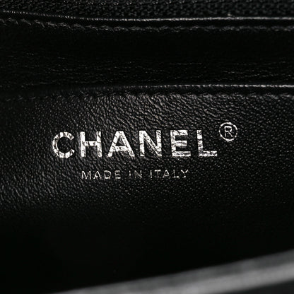 Chanel Lambskin Quilted Mini Rectangular Flap Black 6 of 11