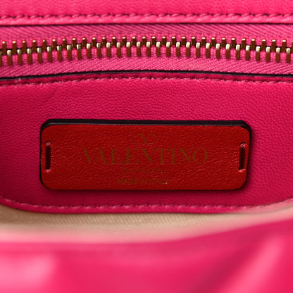 Valentino Garavani Nappa Medium Candystud Top Handle Bag Absolute Disco Pink 12 of 27