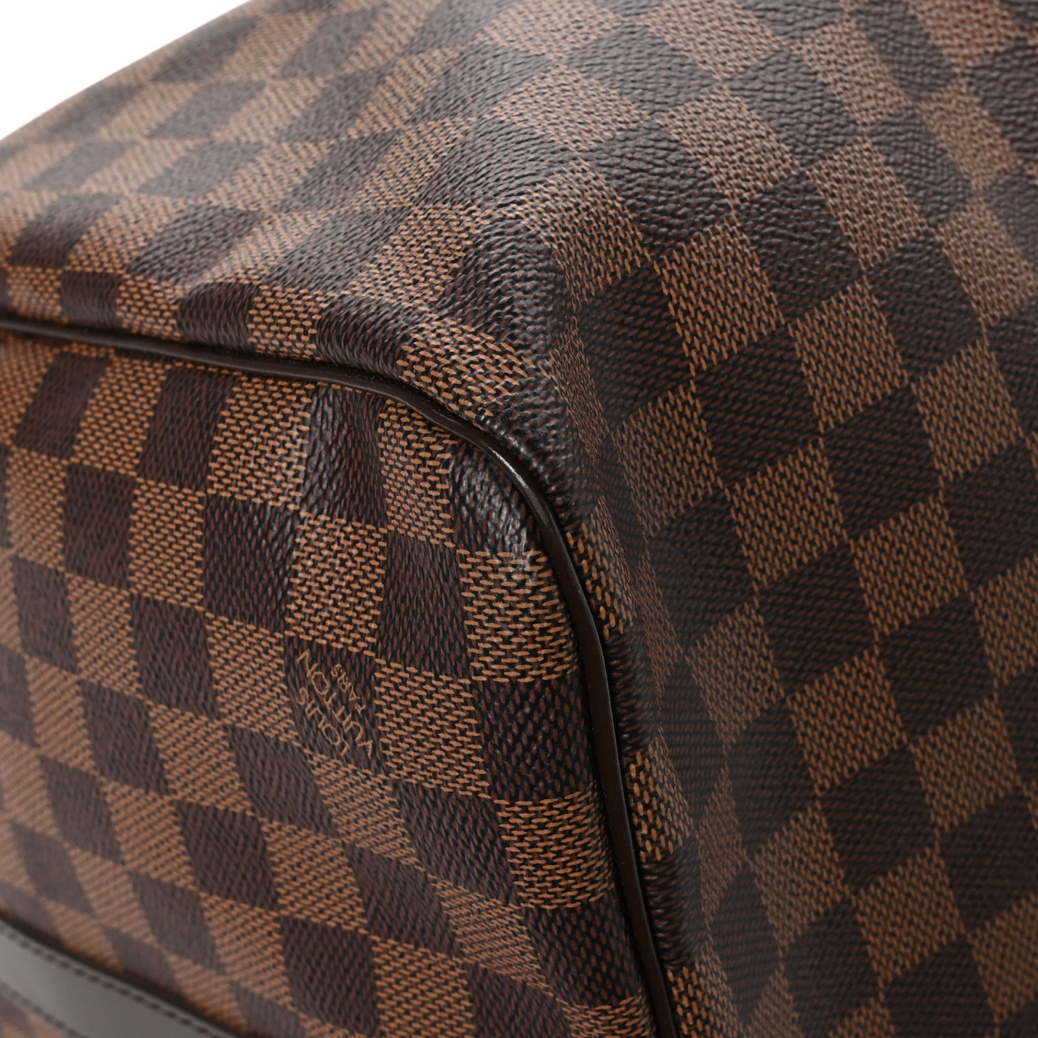 Louis Vuitton Damier Ebene Keepall Bandouliere 55 8 of 12