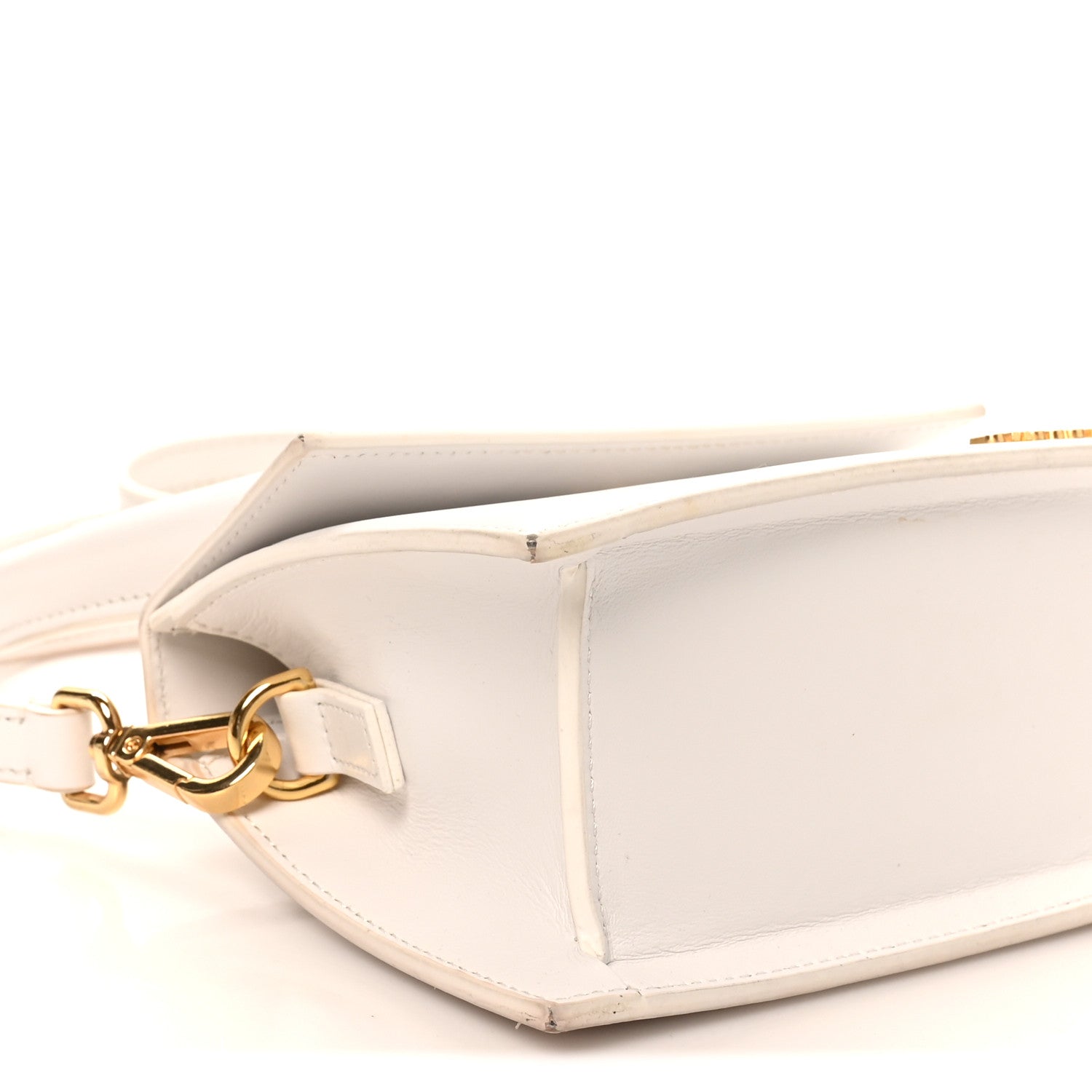 Jacquemus Smooth Calfskin Le Chiquito Moyen White 8 of 9