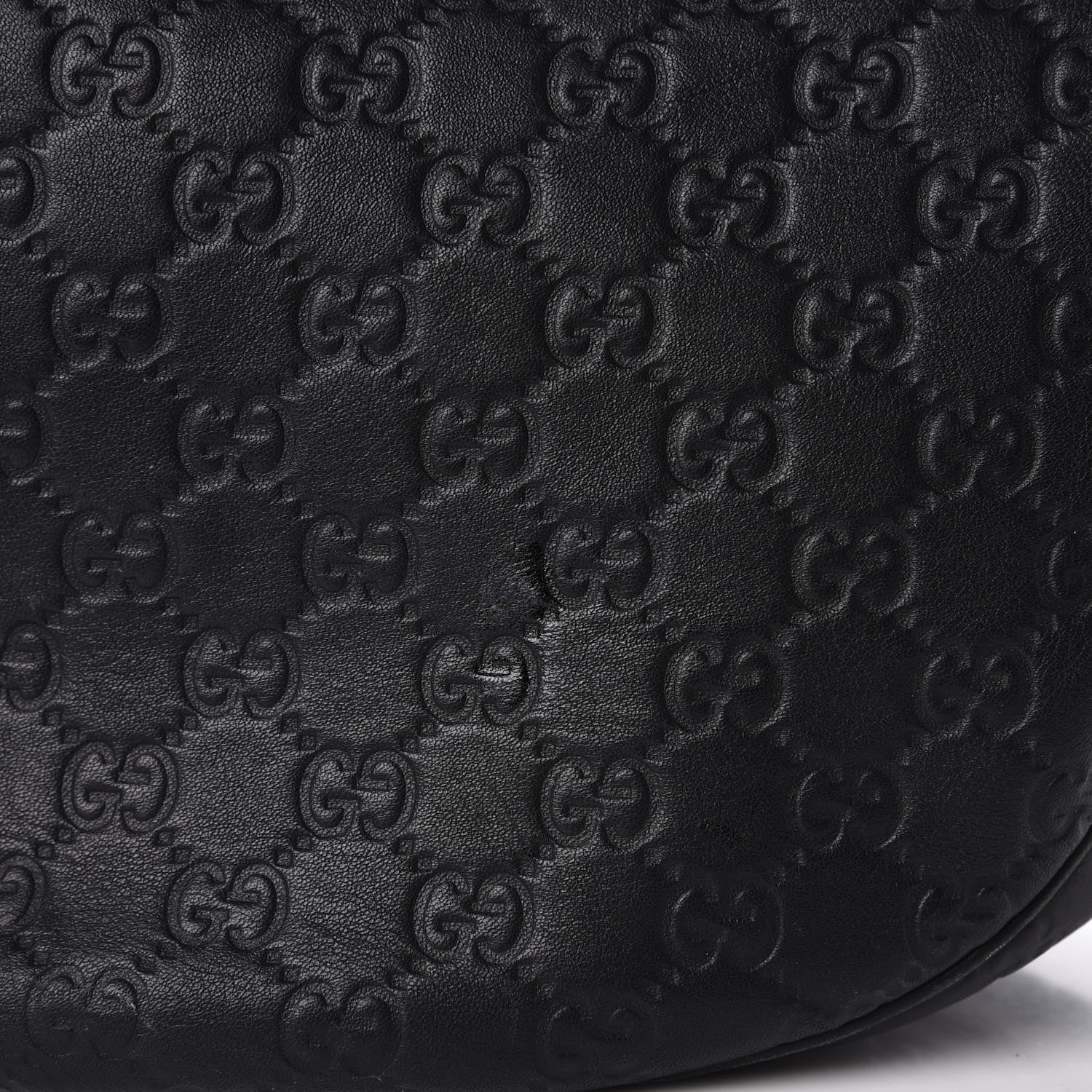 Gucci Guccissima Medium GG Twins Hobo Black 10 of 13