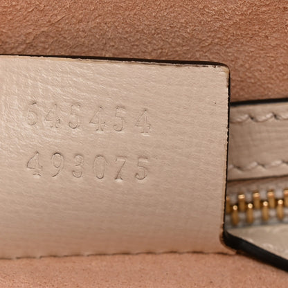 Gucci GG Supreme Monogram Small Horsebit 1955 Shoulder Bag Beige Mystic White 7 of 10