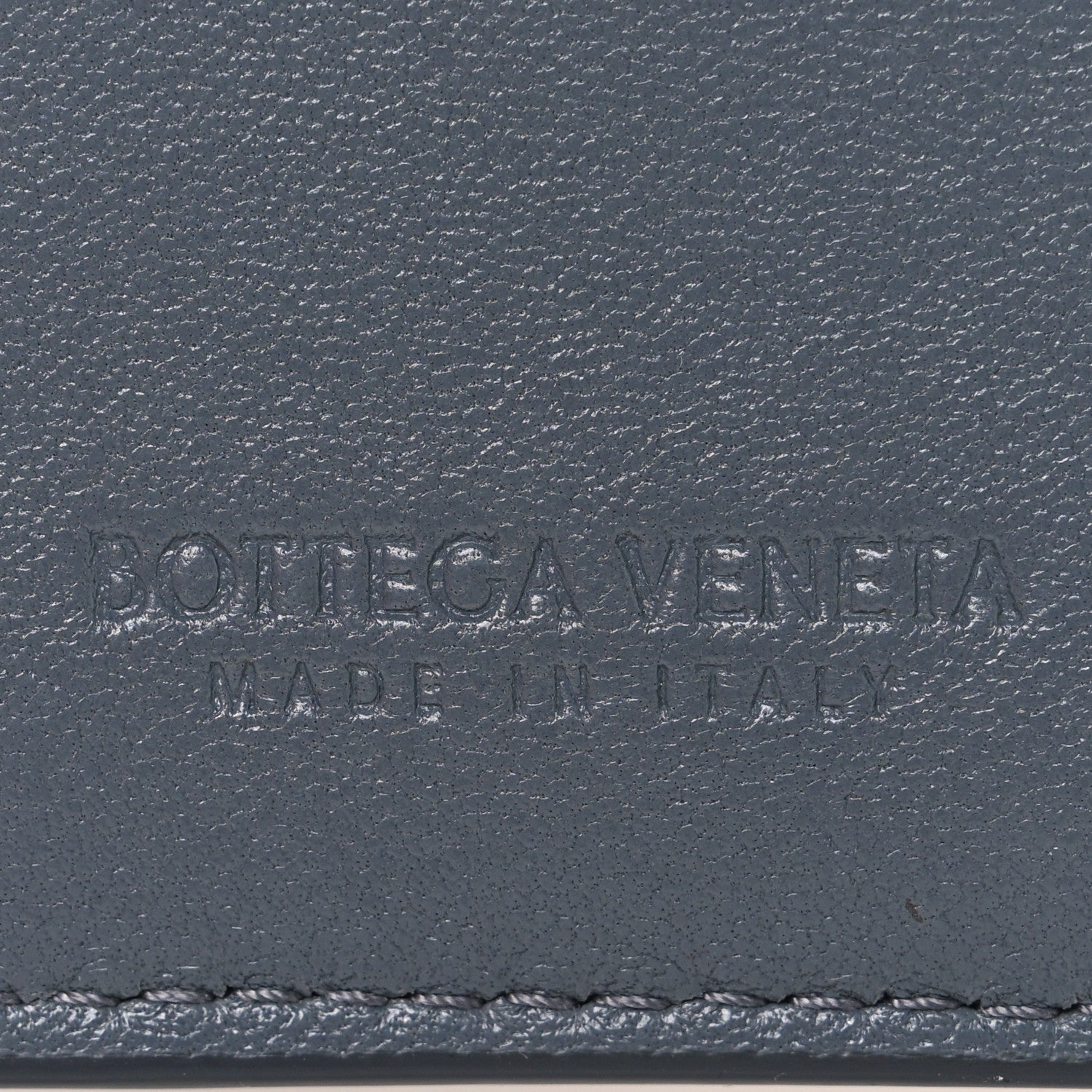 Bottega Veneta Nappa Intreccio Cassette Credit Card Holder Thunder 6 of 6