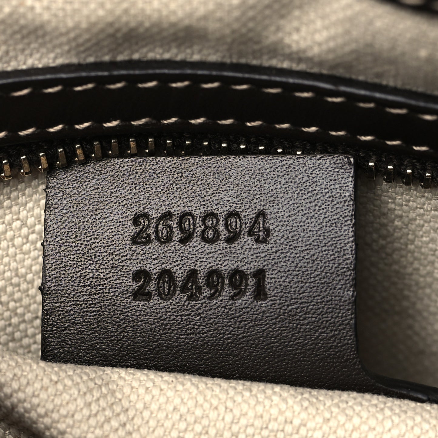 Monogram Web Mayfair Top Handle Satchel Dark Brown