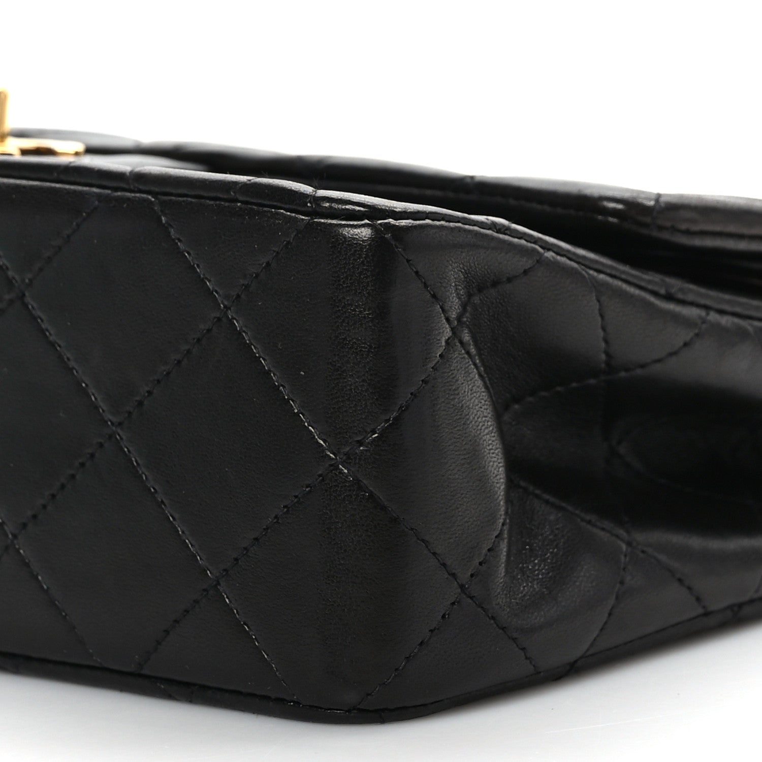 Chanel Lambskin Quilted Small Double Flap Black 8 of 8
