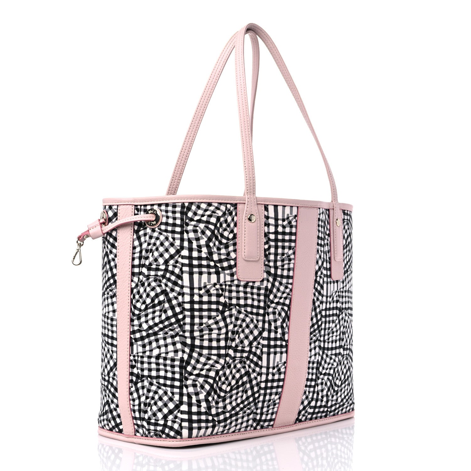 MCM Visetos Medium Liz Reversible Shopper Tote Soft Pink 10 of 13