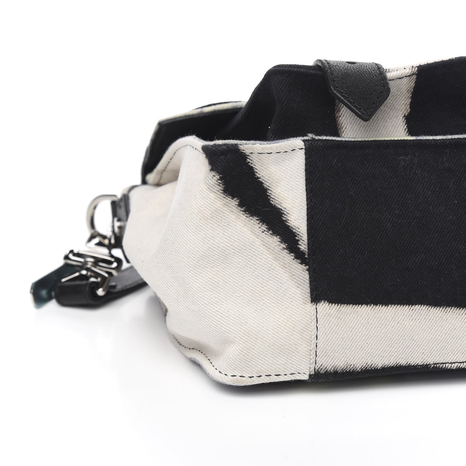 Proenza Schouler Canvas Tie Dye Tiny PS1 Satchel Black Multicolor 8 of 10