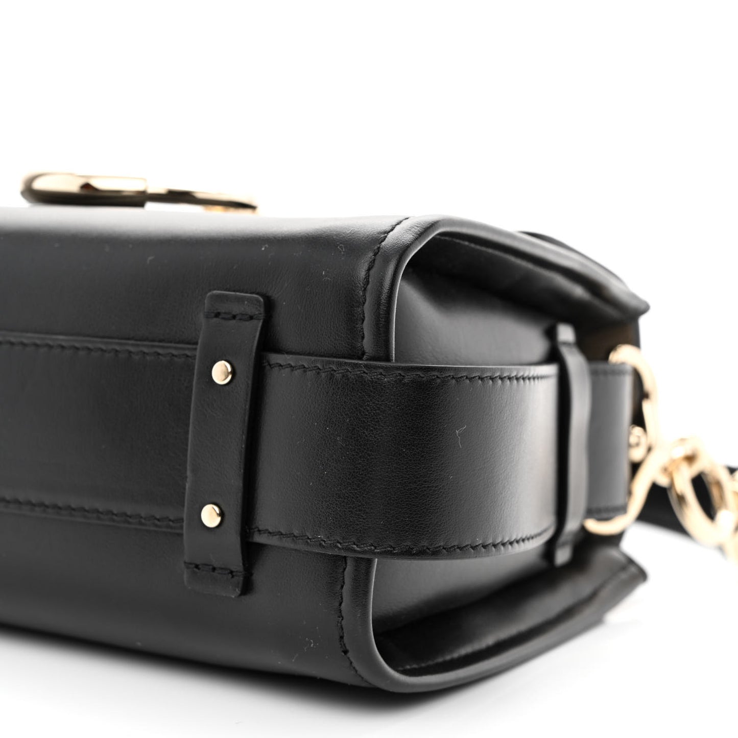 Calfskin Mini Tess Day Bag Black