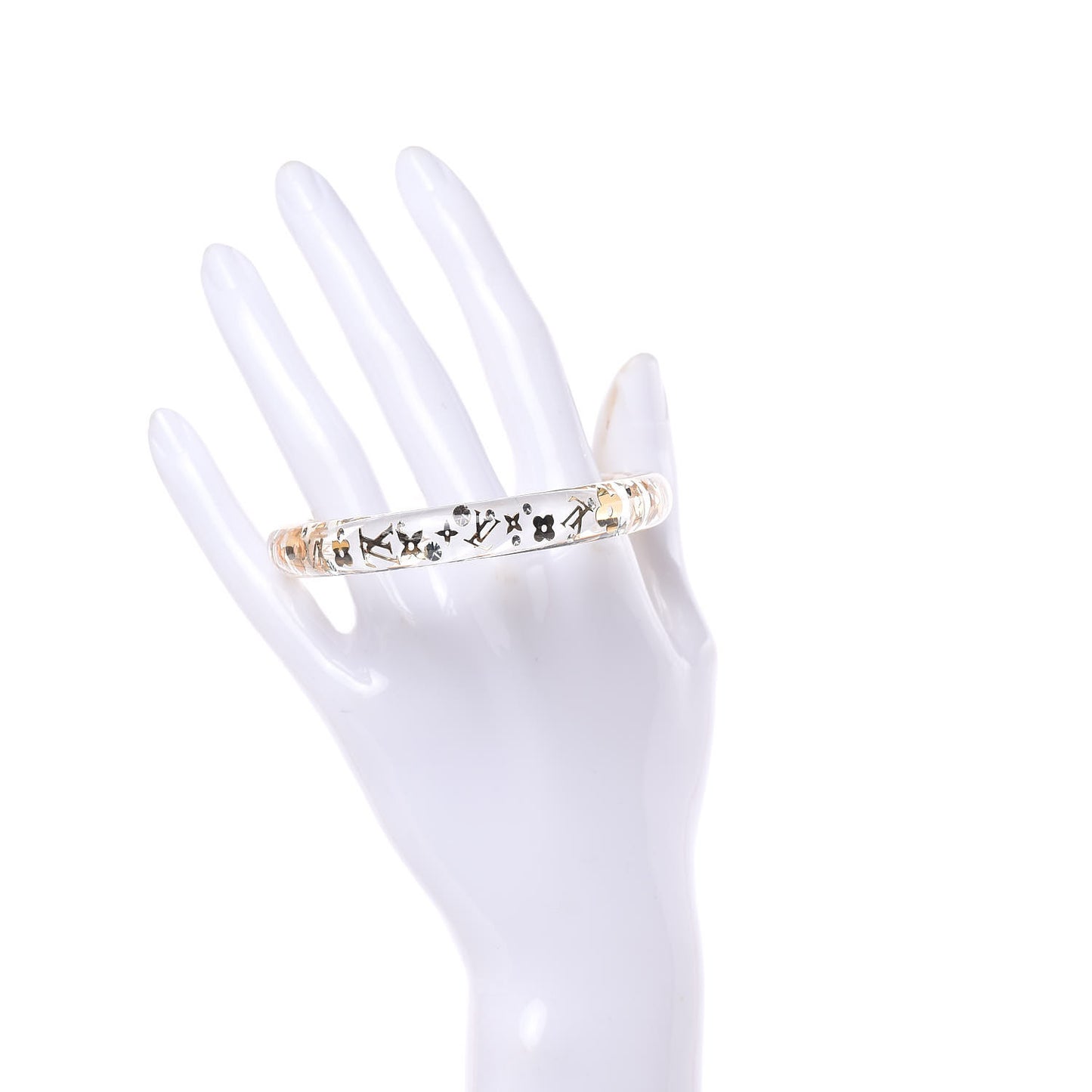 Resin Swarovski Small Inclusion Bracelet PM Transparent