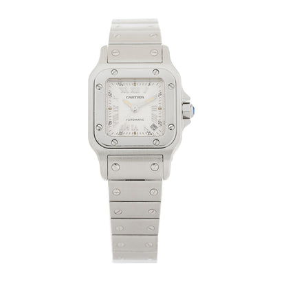Cartier Stainless Steel 24mm Santos de Cartier Galbee Automatic Watch 1 of 4