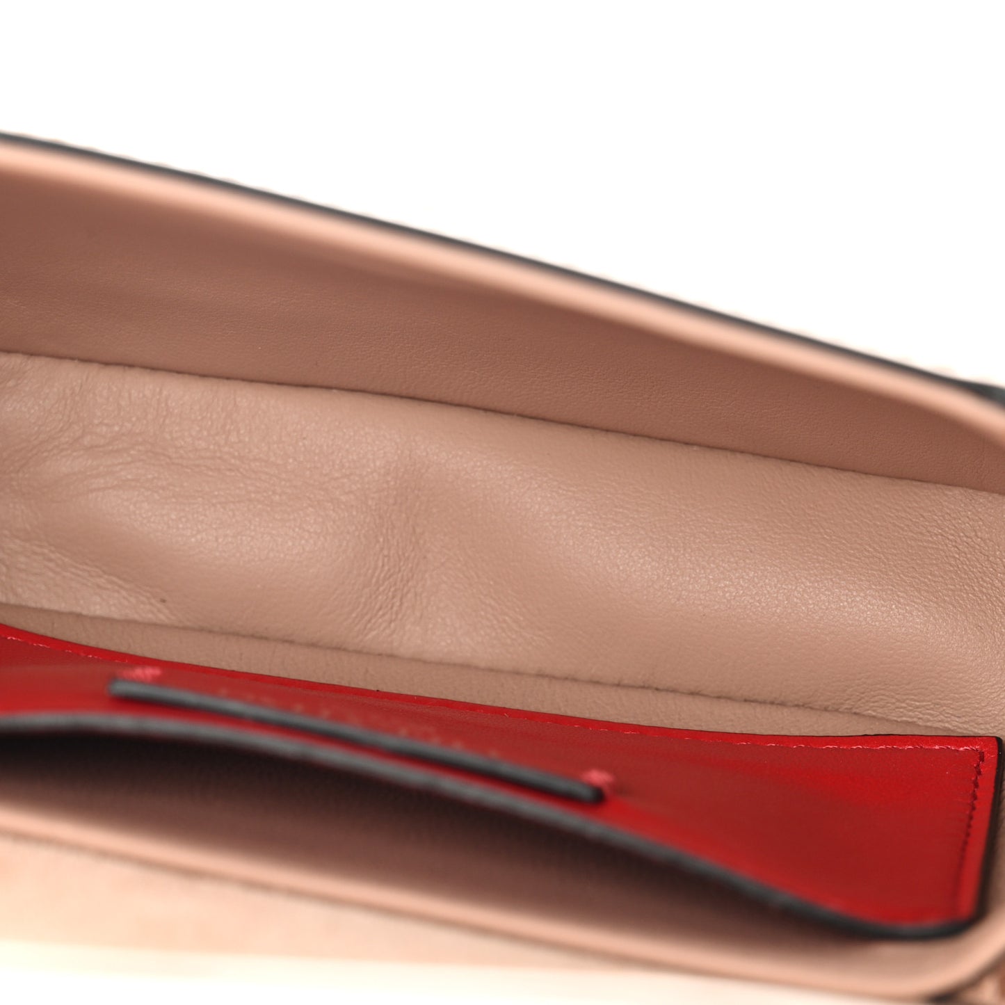 Patent Small Supervee Crossbody Bag Rose Cannelle