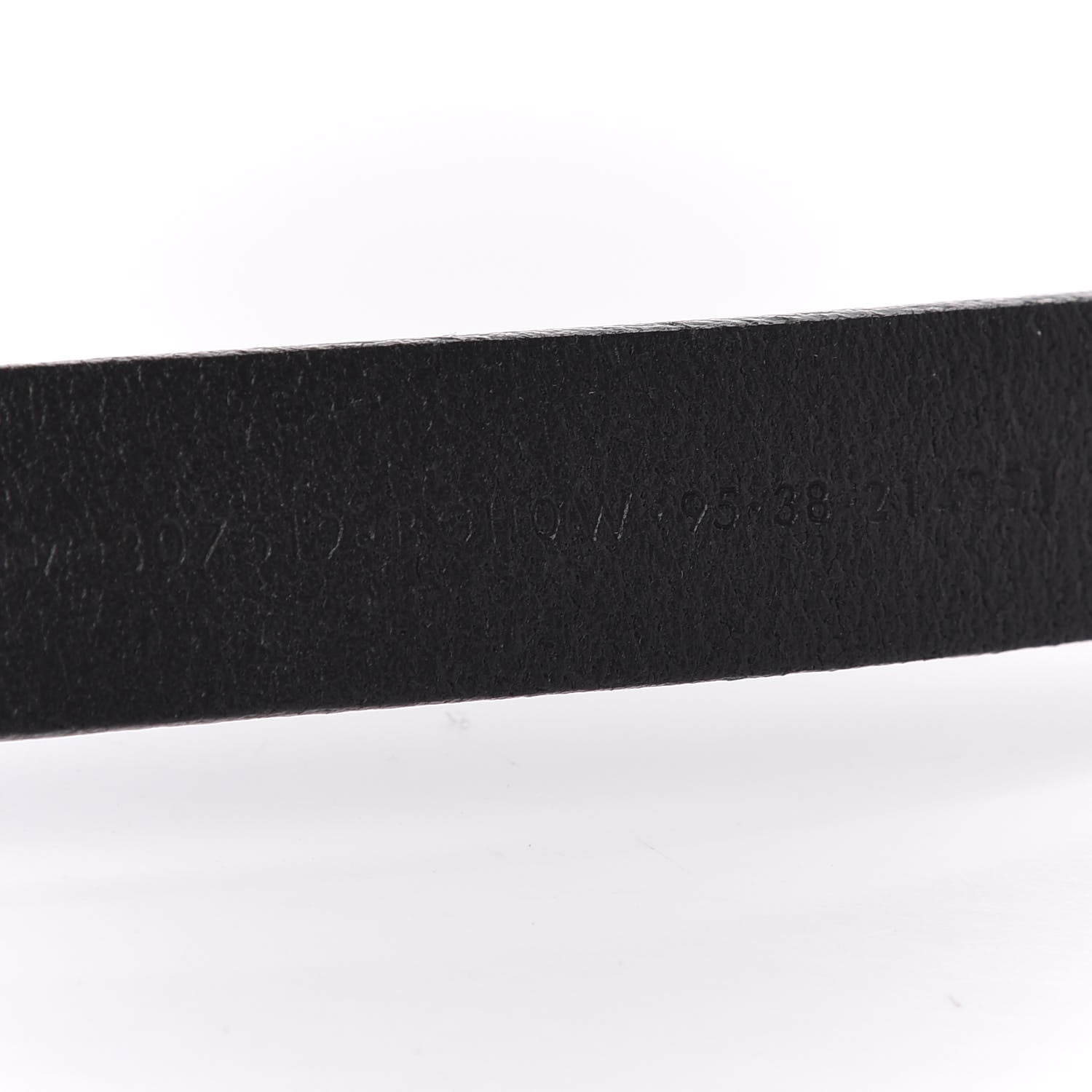 Gucci Calfskin Horsebit Buckle Belt 95 38 Black 6 of 7