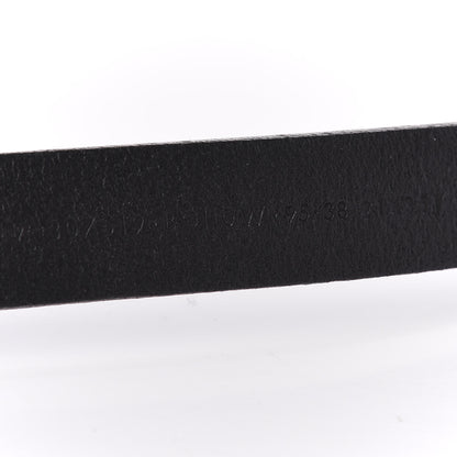 Gucci Calfskin Horsebit Buckle Belt 95 38 Black 6 of 7