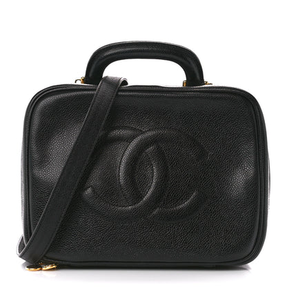 Chanel Caviar Timeless CC Vanity Case Black 1 of 12