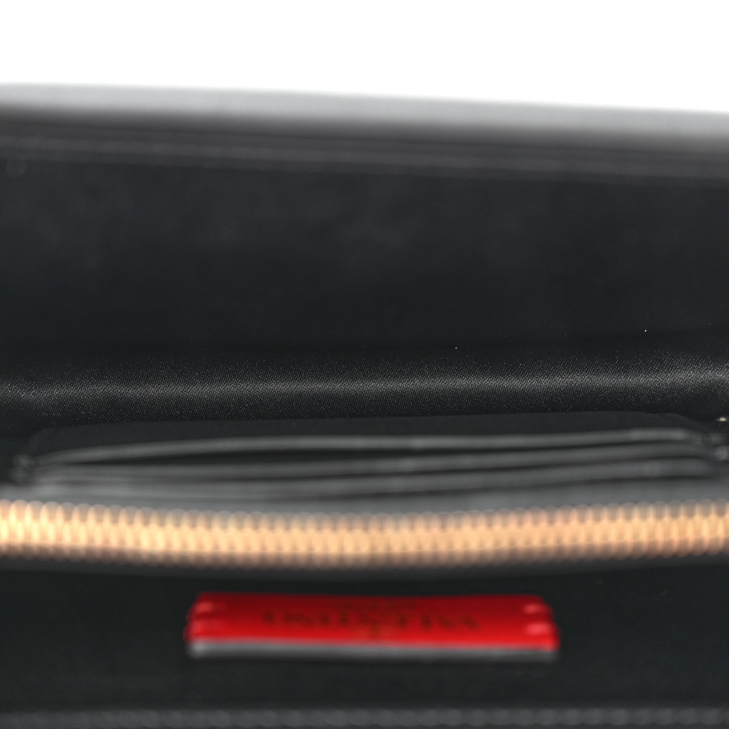 Smooth Calfskin Mini VRing Crossbody Bag Black