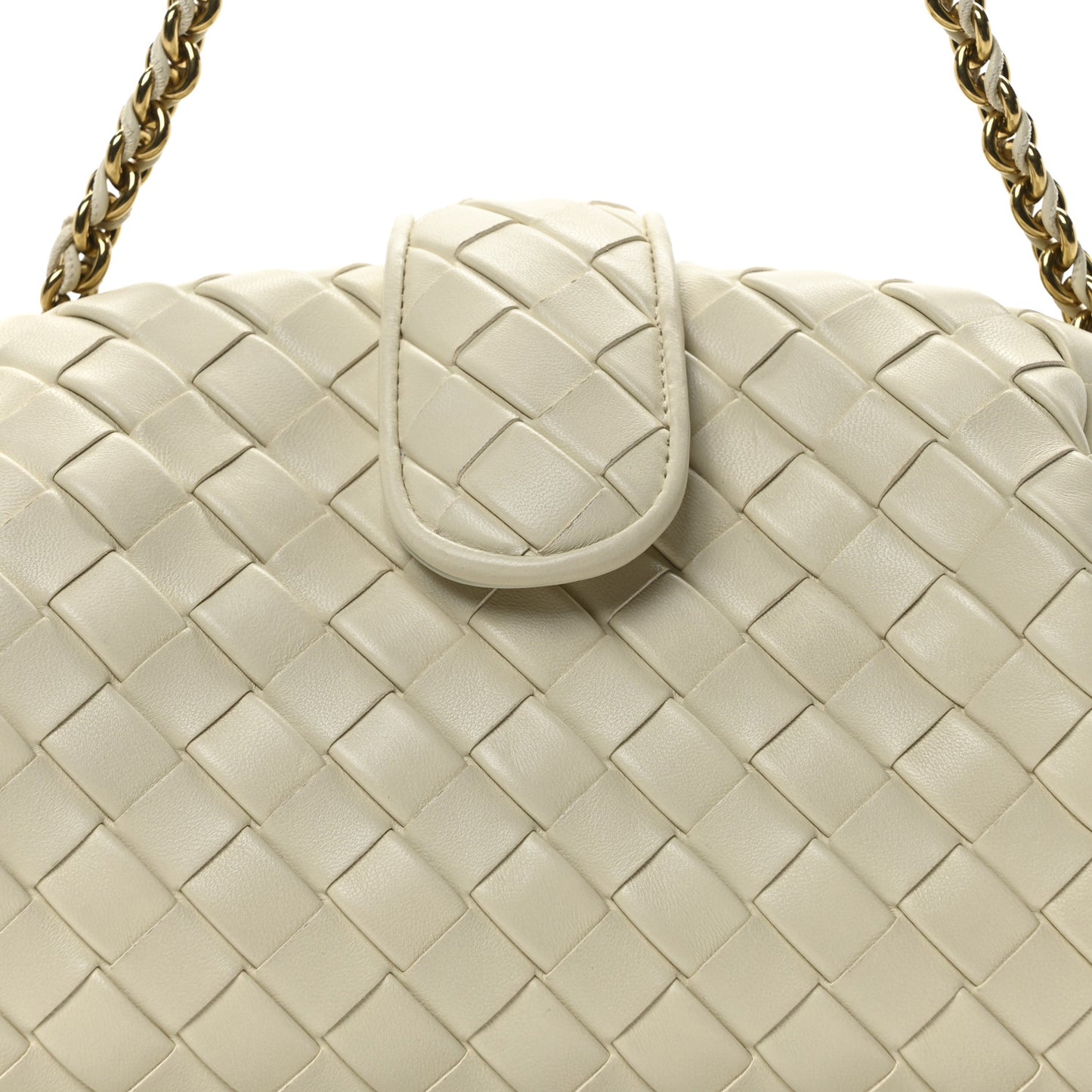 Nappa Intrecciato Teen The Lauren 1980 Clutch With Chain String