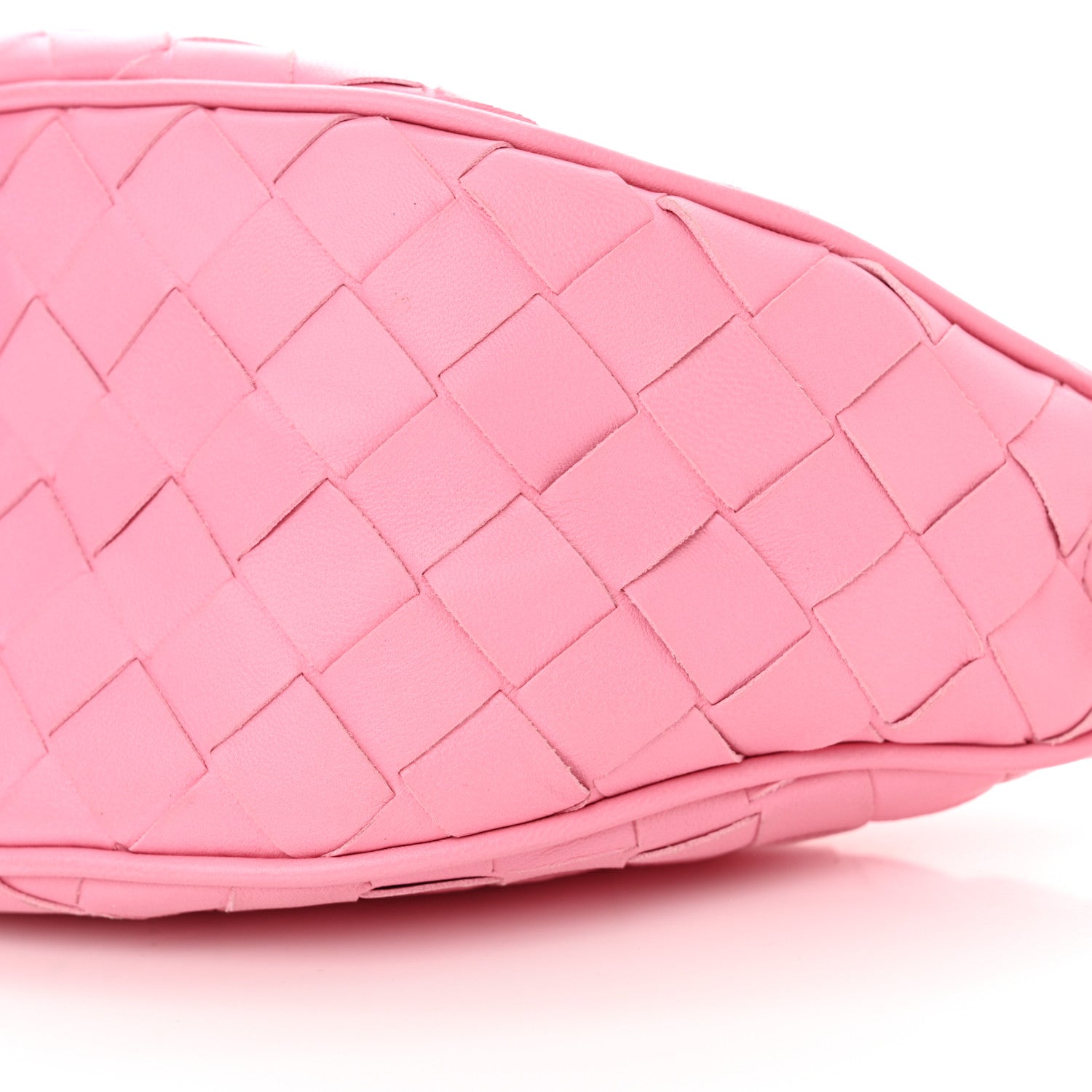 Bottega Veneta Nappa Intrecciato Half Moon Pouch On Strap Ribbon 9 of 12