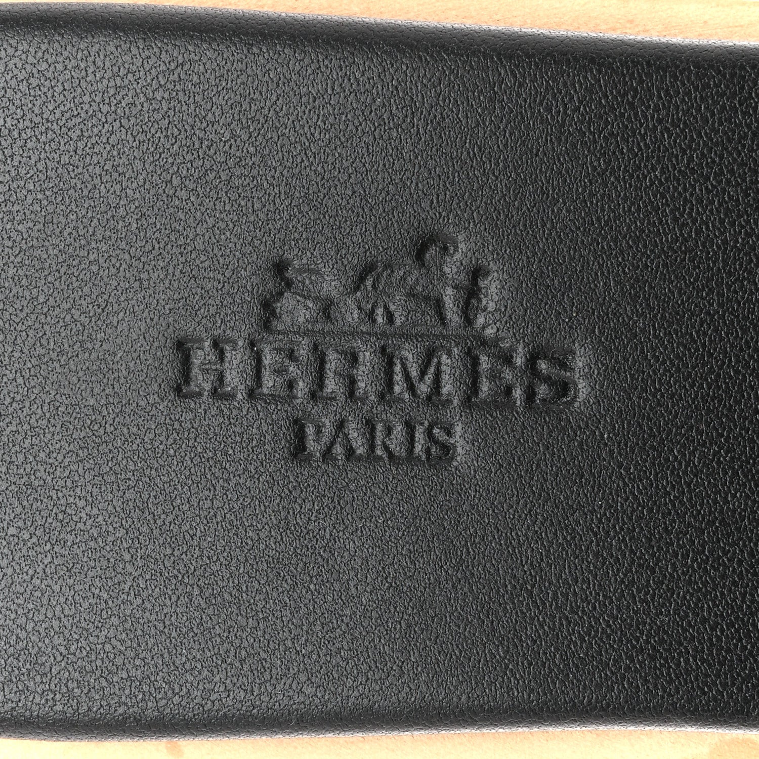 Hermes Calfskin Cork Eze 30 Sandals 37 Black 7 of 10