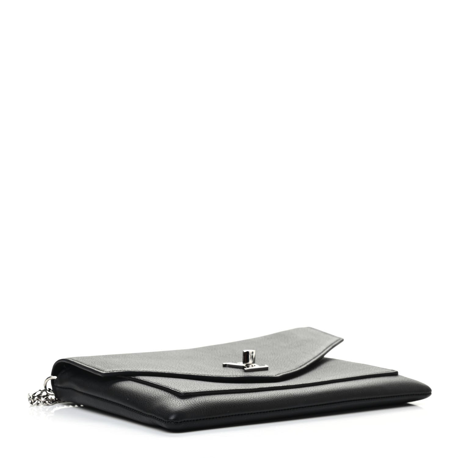 Louis Vuitton Soft Calfskin My Lockme Pochette Black 4 of 6
