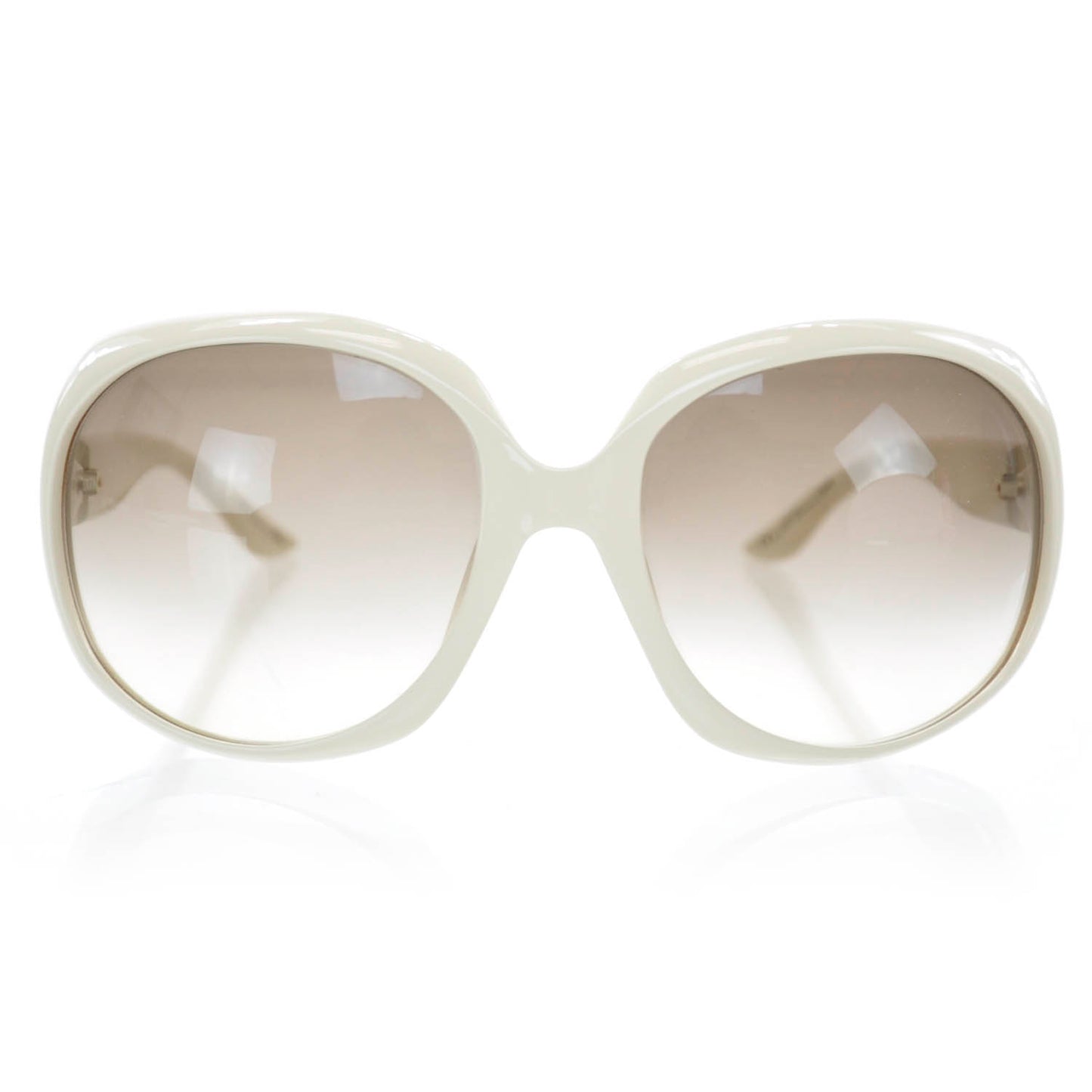 Glossy 1 Sunglasses White
