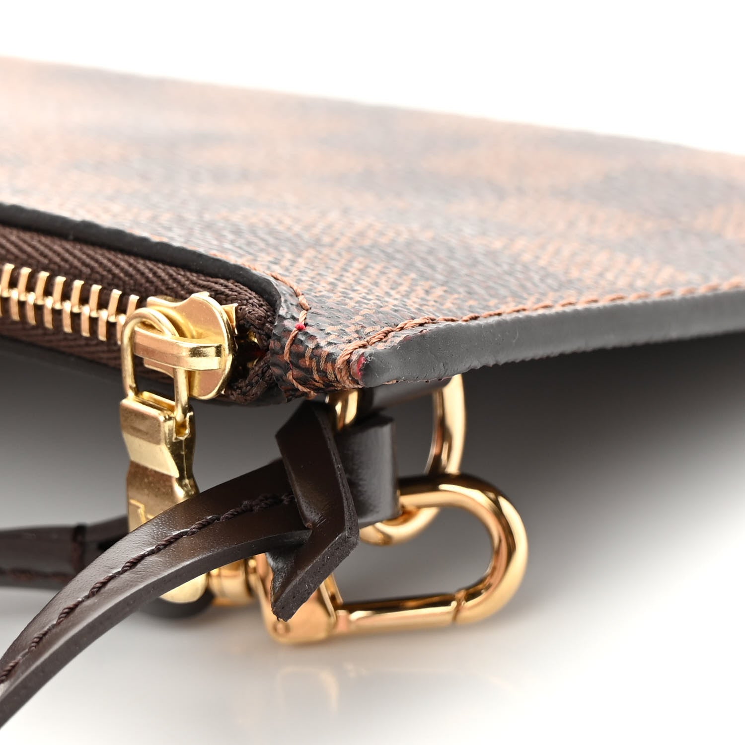 Louis Vuitton Damier Ebene Neverfull PM Pochette 8 of 11