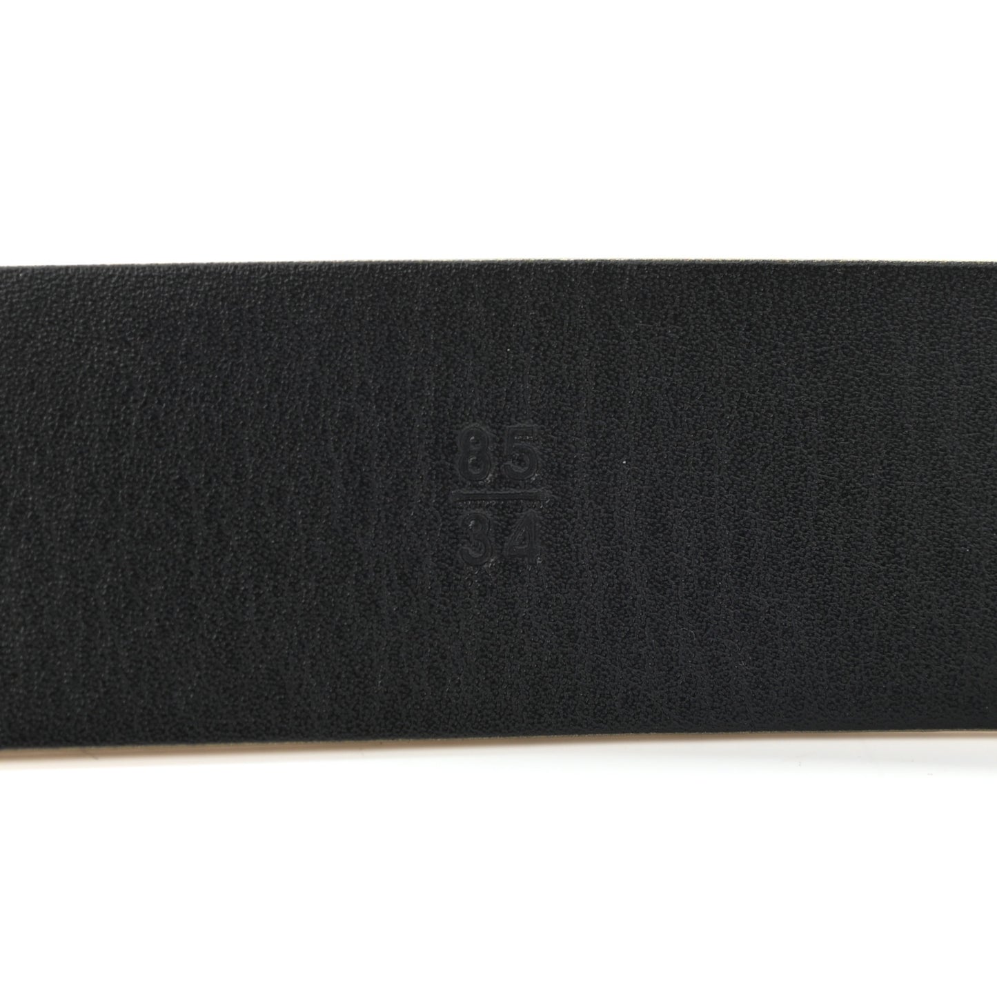 Patent Calfskin Belt 85 34 Gold