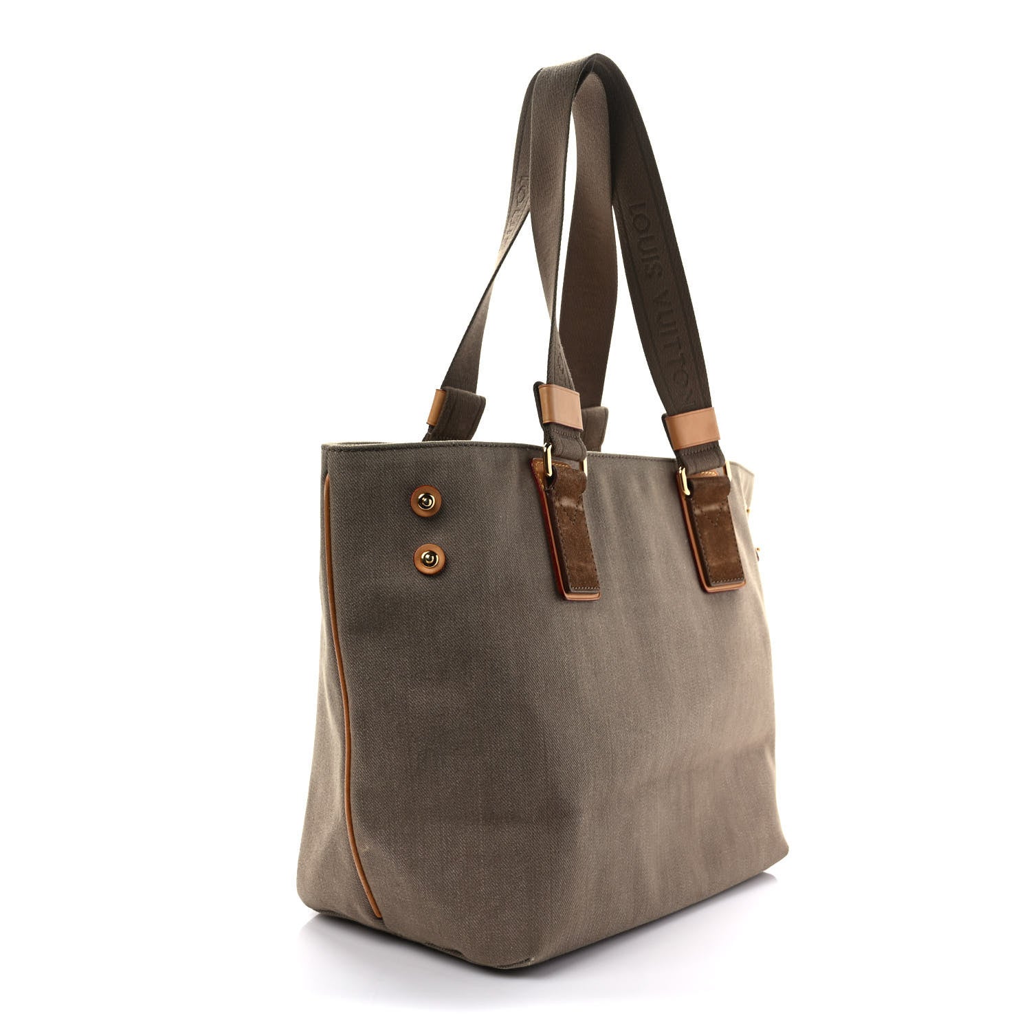 Louis Vuitton Denim Articles de Voyage Cabas Argile 2 of 11