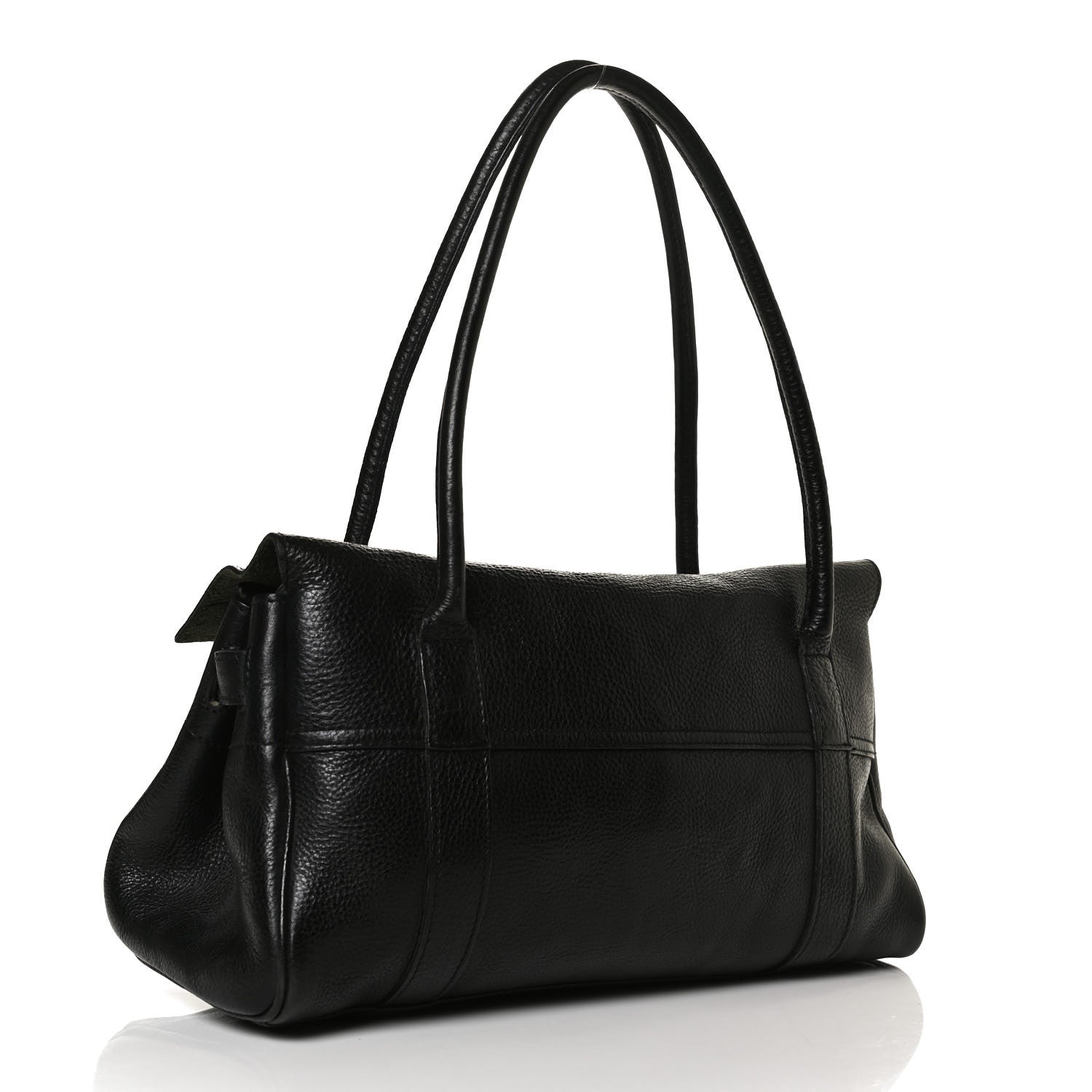 Mulberry Natural Leather Small Bayswater Black 2 of 15