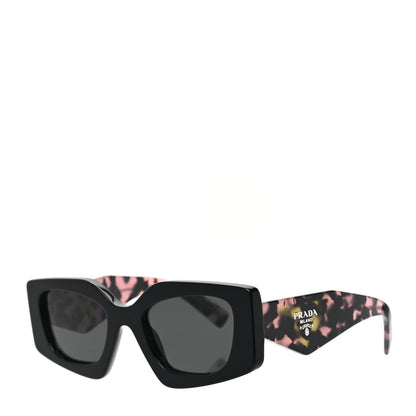 Prada Acetate Square Sunglasses SPR 15Y Slate Gray 2 of 12