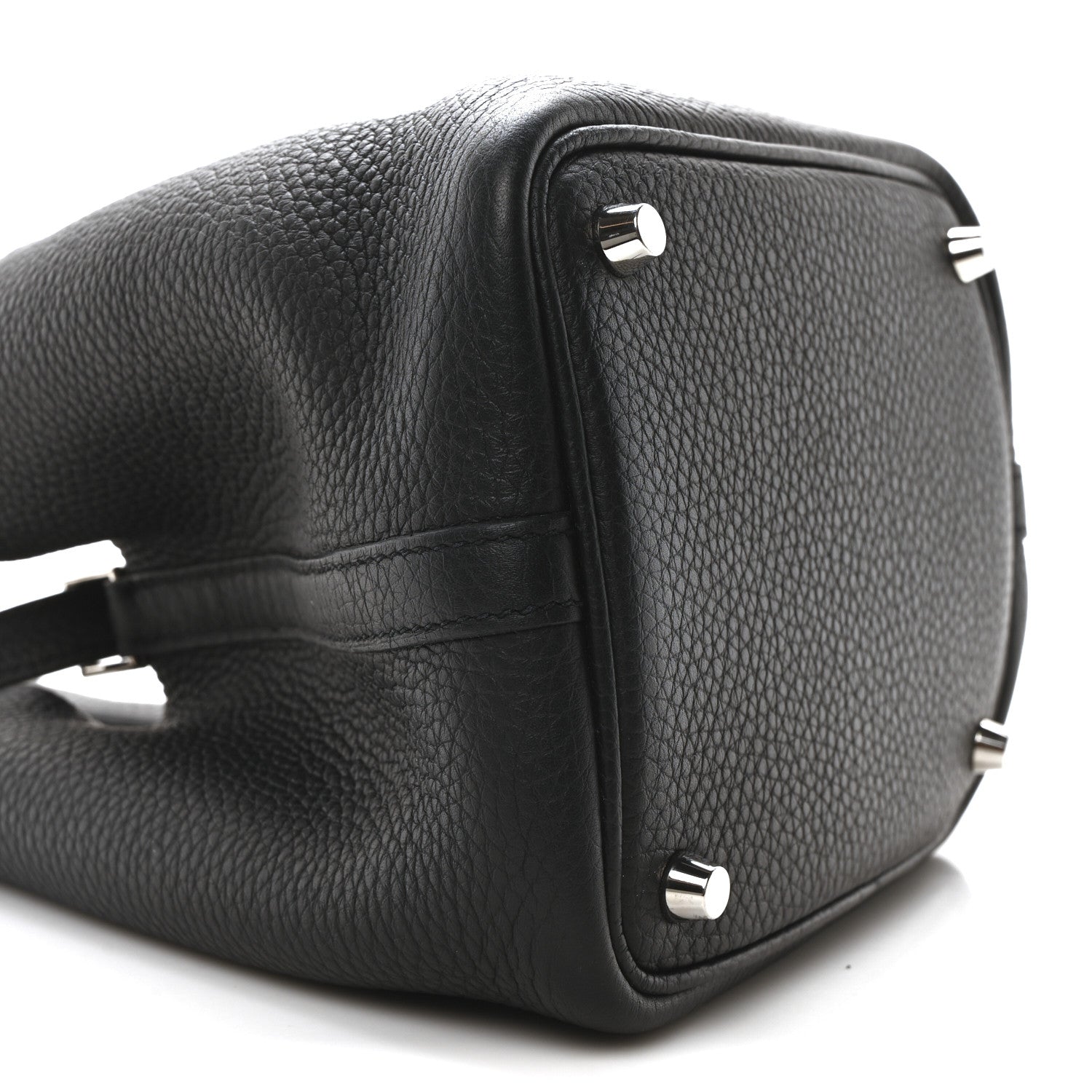 Hermes Taurillon Clemence Picotin Lock 18 PM Black 8 of 9