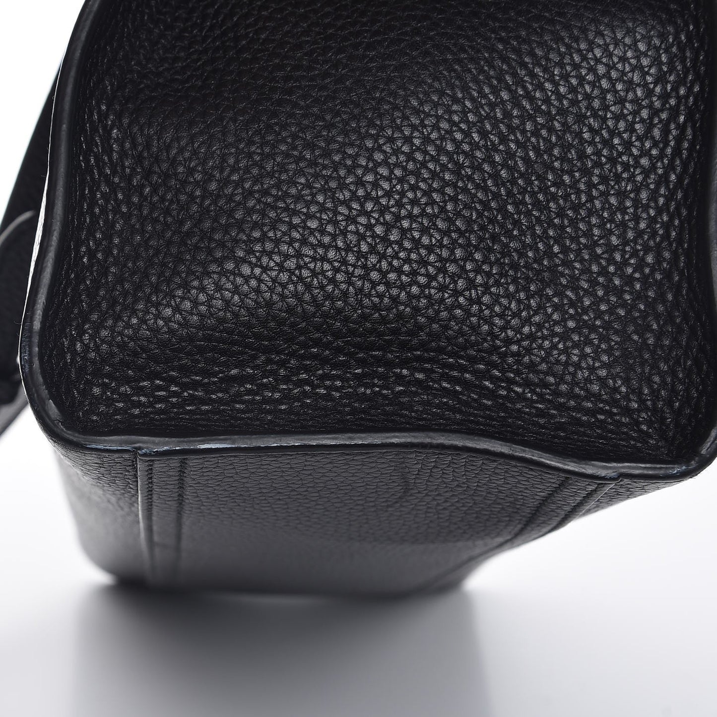 Calfskin Small GG Marmont Top Handle Bag Black