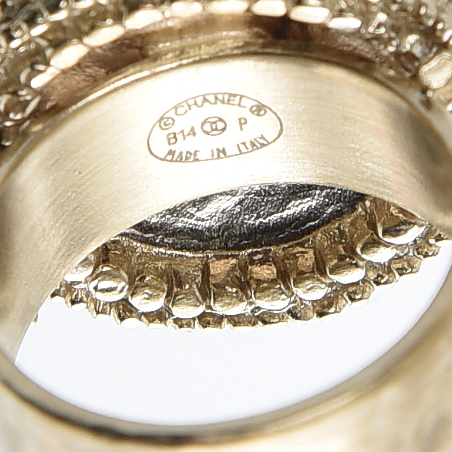 CC Camellia Ring 4.75 Gold