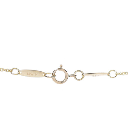 Tiffany 18K Yellow Gold 12mm Elsa Peretti Bean Pendant Necklace 4 of 5