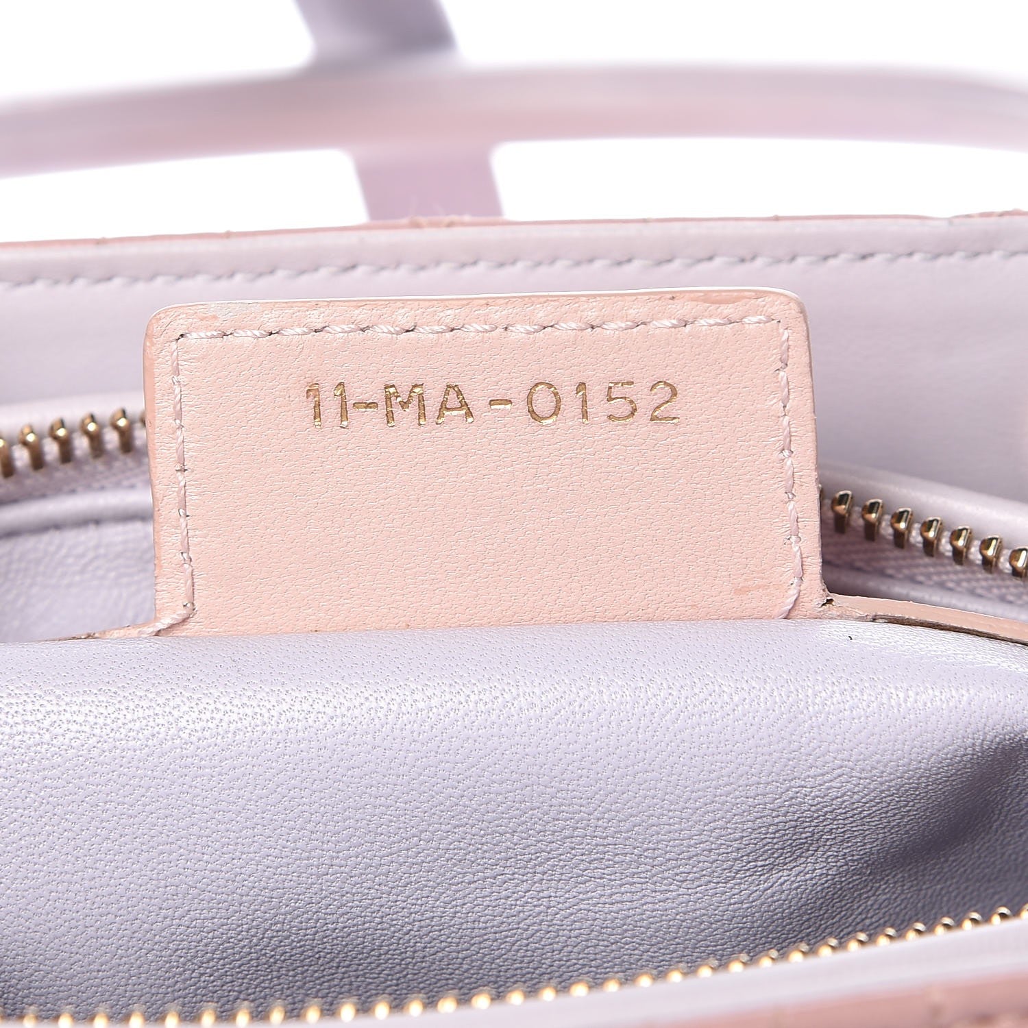 Christian Dior Lambskin Cannage Medium Tri-Color Lady Dior Rose Pale 7 of 9