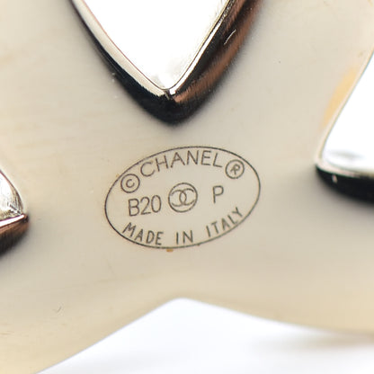 Chanel Pearl Crystal Bright Young Thing CC Brooch Gold 4 of 4