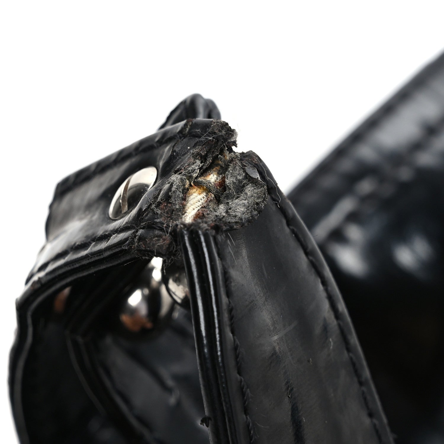 Chanel Vinyl Quilted Large Paris Biarritz Tote Black 16 of 17