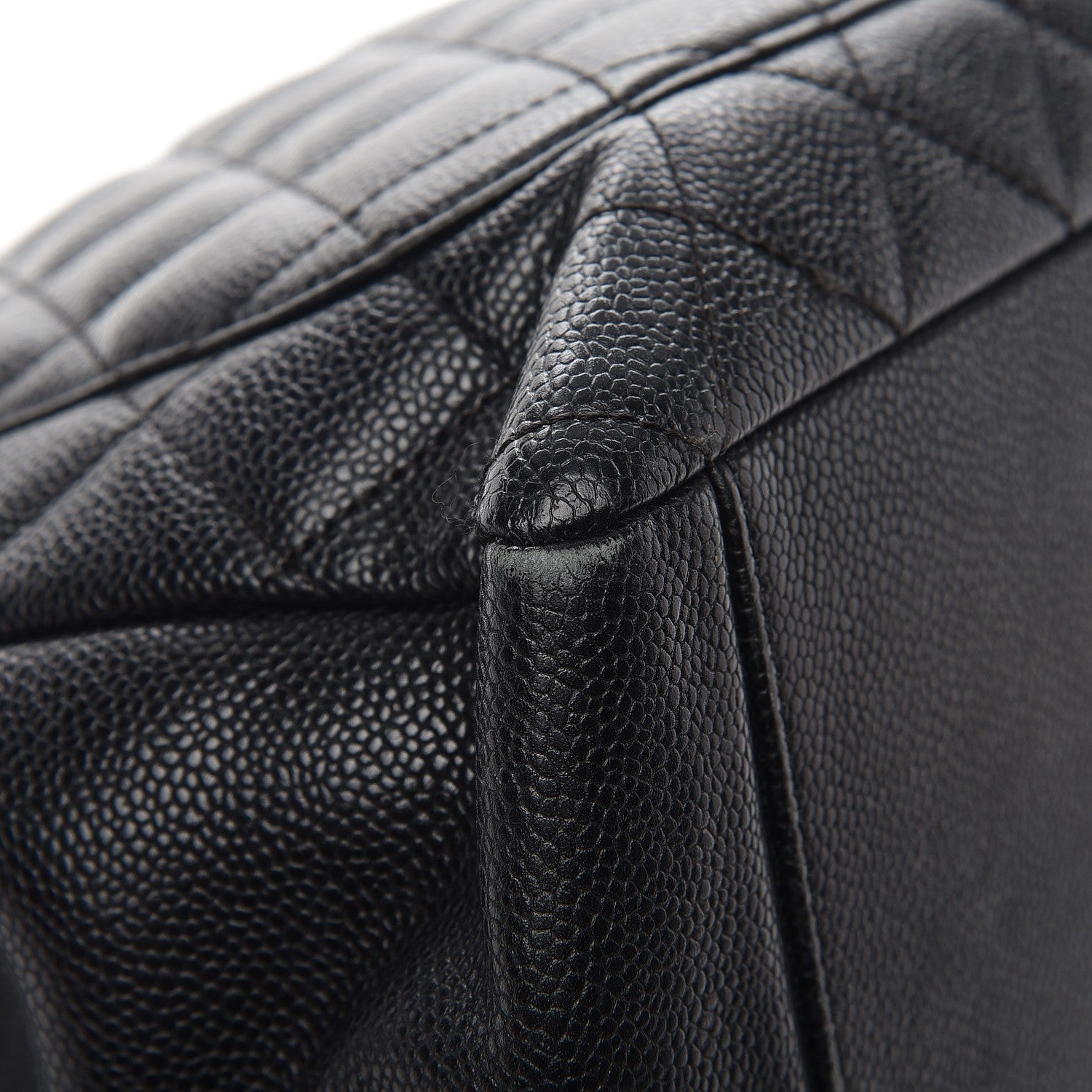 Chanel Caviar Quilted Grand Shopping Tote GST Black 10 of 15