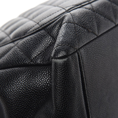 Chanel Caviar Quilted Grand Shopping Tote GST Black 10 of 15