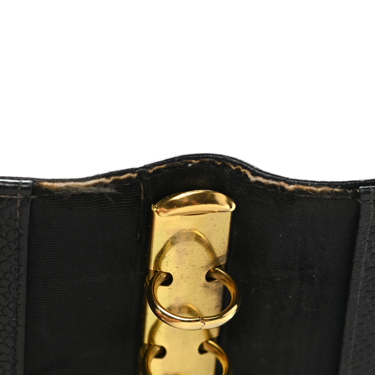 Chanel Caviar CC Small Ring Agenda Planner Black 11 of 15